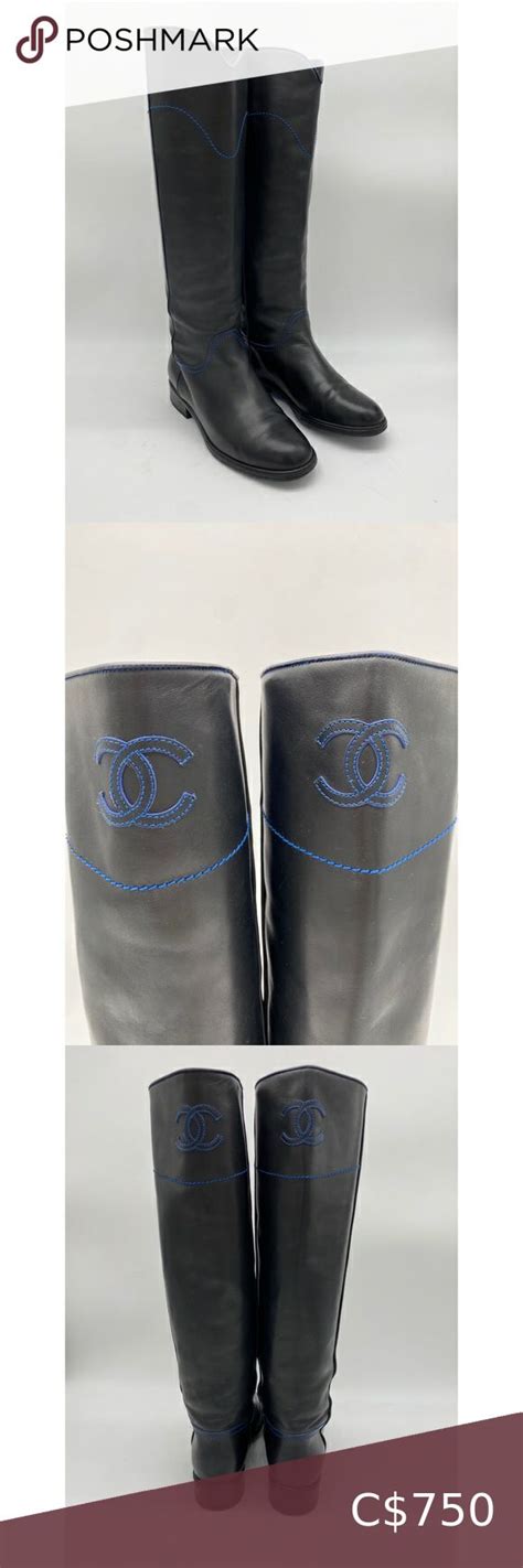 vintage chanel riding boots|Chanel boots 2021 price.